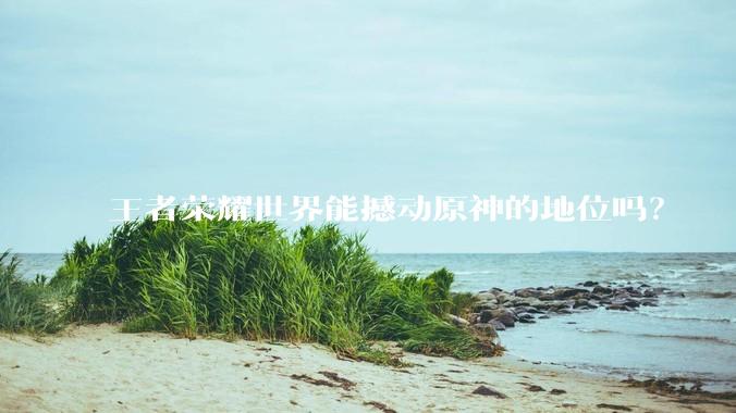 王者荣耀世界能撼动原神的地位吗？